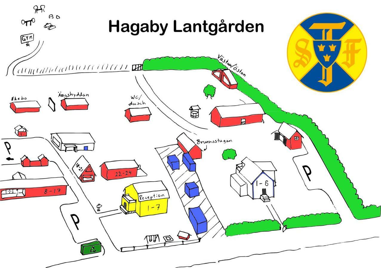Stf Hagaby/Lantgarden Hostel Löttorp Extérieur photo